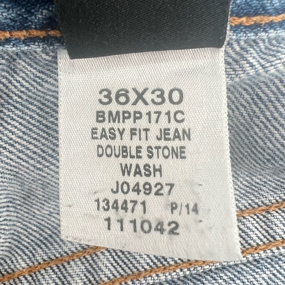Calvin Klein Easy Fit Double Stone Wash Jeans Size 36 x 30 Men's - Picture 5 of 5